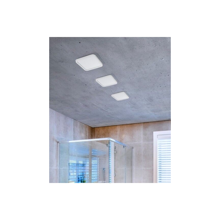Azzardo AZ2837 - LED Ugradbena svjetiljka za kupaonicu SLIM 1xLED/12W/230V IP44 CRI 90