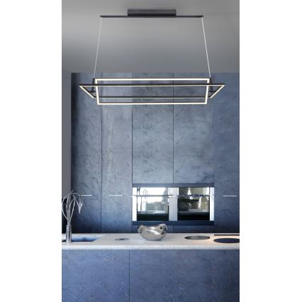 Azzardo AZ2849 - LED Prigušivi luster na sajli VIENA 2xLED/70W/230V