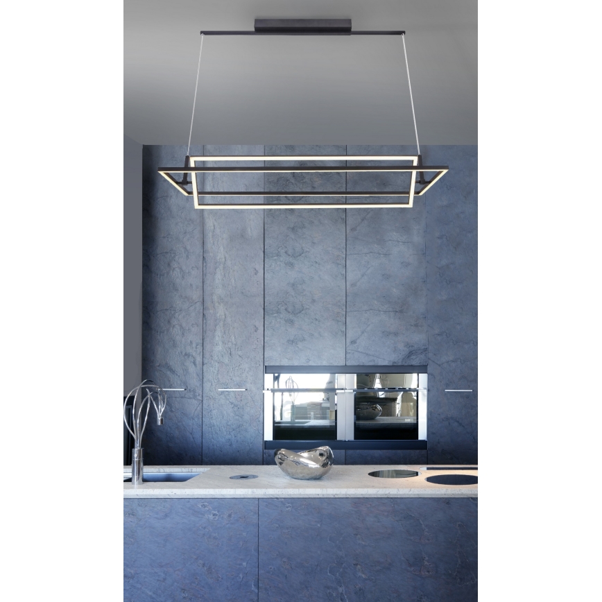 Azzardo AZ2849 - LED Prigušivi luster na sajli VIENA 2xLED/70W/230V