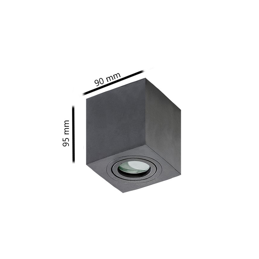 Azzardo AZ2878 - Stropna svjetiljka za kupaonicu BRANT 1xGU10/50W/230V IP44