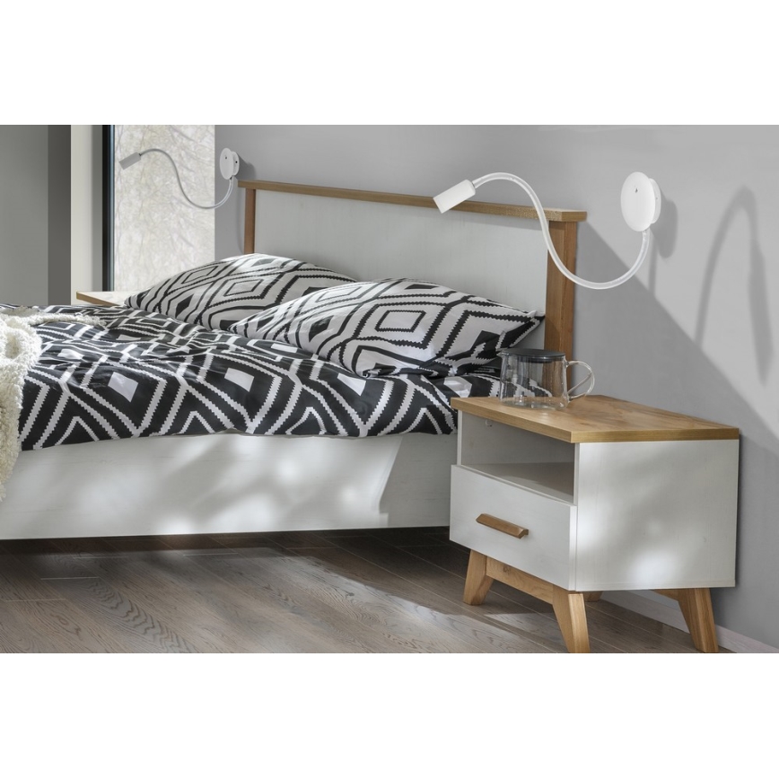 Azzardo AZ2944 - LED zidna reflektorska svjetiljka NOGAT LED/3W/230V