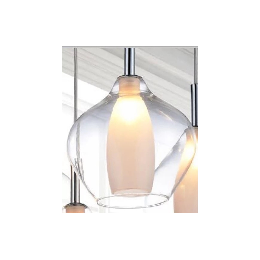 Azzardo AZ3074 - Luster na sajli AMBER 1xG9/40W/230V