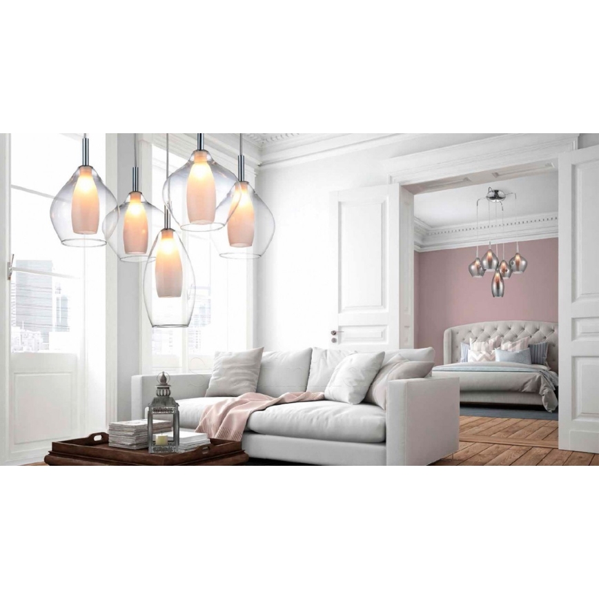 Azzardo AZ3075 - Luster na sajli AMBER 3xG9/40W/230V