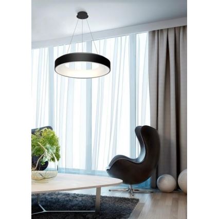 Azzardo AZ3449 - LED Prigušivi luster na sajli SOVANA LED/80W/230V + daljinsko upravljanje