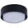 Azzardo AZ4389 - LED Ugradbena svjetiljka za kupaonicu KASTORIA LED/7W/230V IP44 crna