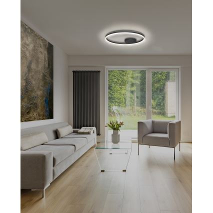 Azzardo AZ4703 - LED Stropna svjetiljka HALO LED/55W/230V crna