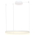 Azzardo AZ4959 - LED Prigušivi luster na sajli HALO LED/56W/230V pr. 80 cm bijela