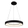 Azzardo AZ4999 - LED luster na užetu SANTANA LED/30W/230V crna