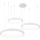 Azzardo AZ5025 - LED Prigušivi luster na sajli AGNES LED/120W/230V bijela