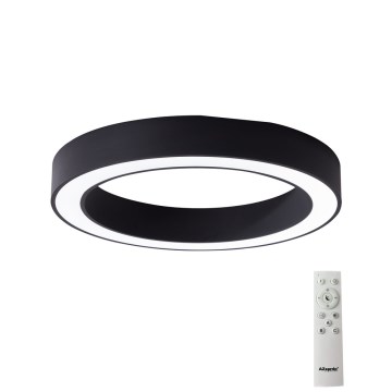 Azzardo AZ5032 - LED stropna svjetiljka s prigušivanjem MARCO LED/50W/230V crna + daljinski upravljač