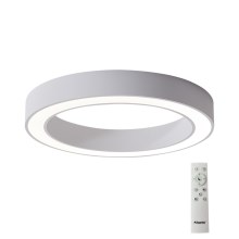 Azzardo AZ5034 - LED Prigušiva stropna svjetiljka MARCO LED/60W/230V bijela + daljinski upravljač