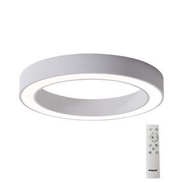 Azzardo AZ5034 - LED stropna svjetiljka s prigušivanjem MARCO LED/60W/230V bijela + daljinski upravljač