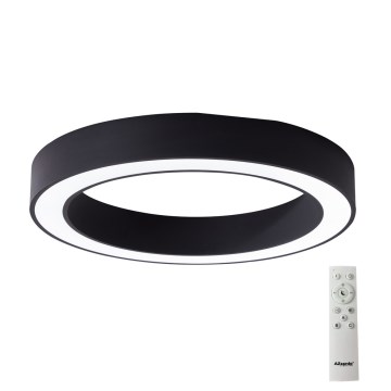 Azzardo AZ5038 - LED stropna svjetiljka s prigušivanjem MARCO LED/80W/230V crna + daljinski upravljač