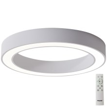 Azzardo AZ5040 - LED Prigušiva stropna svjetiljka MARCO LED/100W/230V bijela + daljinski upravljač