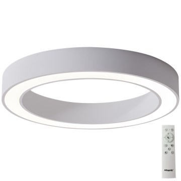 Azzardo AZ5040 - LED stropna svjetiljka s prigušivanjem MARCO LED/100W/230V bijela + daljinski upravljač