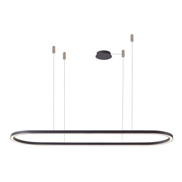 Azzardo AZ5055 - LED prigušivač za luster na užetu ELENA LED/50W/230V 120 cm crna
