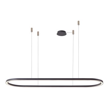 Azzardo AZ5057 - LED prigušivač za luster na užetu ELENA LED/60W/230V 150 cm crna