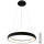 Azzardo AZ5063 - LED Prigušivi luster na sajli ANTONIO LED/50W/230V crna + daljinski upravljač