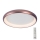 Azzardo AZ5074 -LED Dimmabilno stropno svjetlo ANTONIO LED/80W/230V smeđa + daljinski upravljač