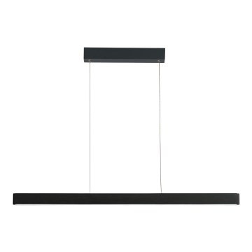 Azzardo AZ5109 - LED prigušivač luster na užetu OLIVIER LED/50W/230V crna