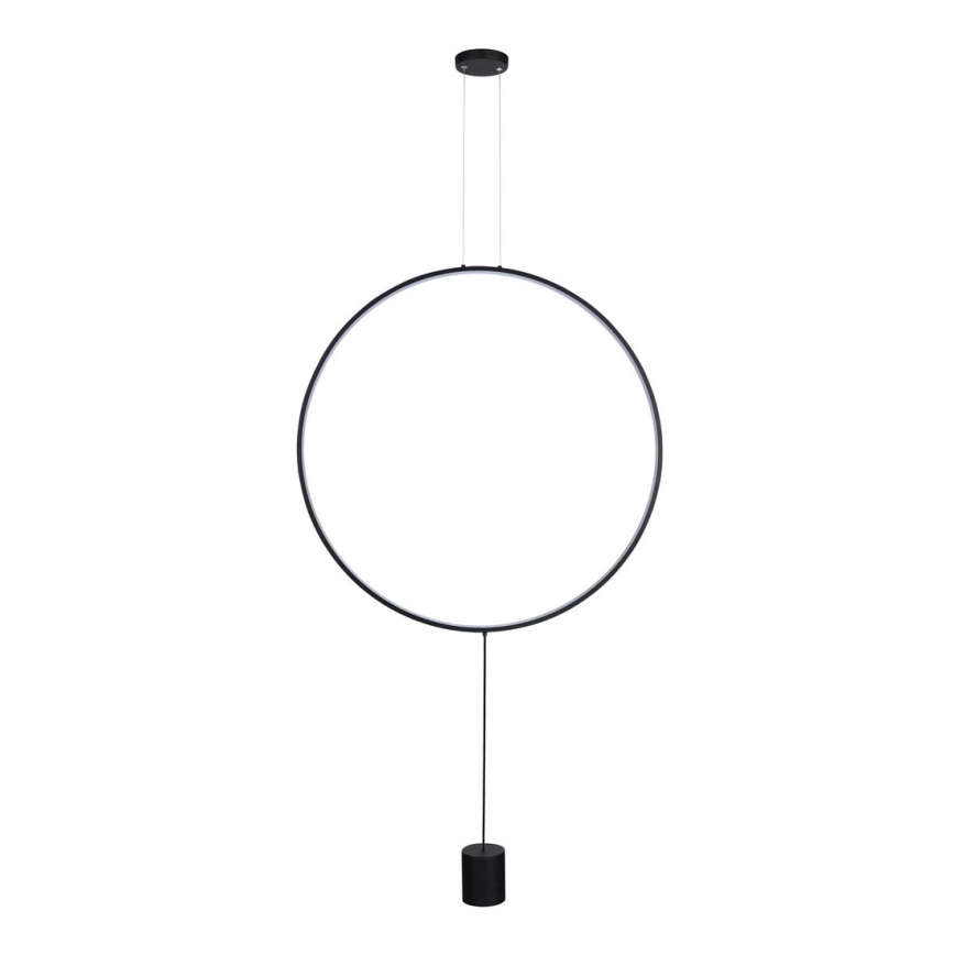 Azzardo AZ5264 - LED prigušivački luster na užetu CODUTTI LED/28W/230V crna