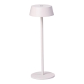 Azzardo AZ5334 - LED vanjska punjiva lampa s prigušivanjem GILBERTO LED/2W/5V IP54 bijela