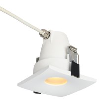 Azzardo AZ5391 - Ugradbena svjetiljka za kupaonicu ROMOLO 1xGU10/50W/230V IP65 bijela