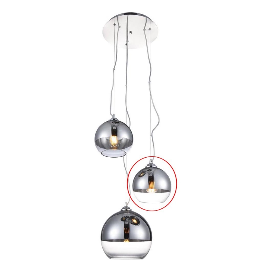 Azzardo - Zamjensko staklo za luster BALL - malo pr. 18 cm