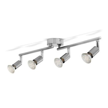 B.K.Licht BKL1024 - LED Reflektorska svjetiljka ESENTIALS 4xGU10/3W/230V 3000K