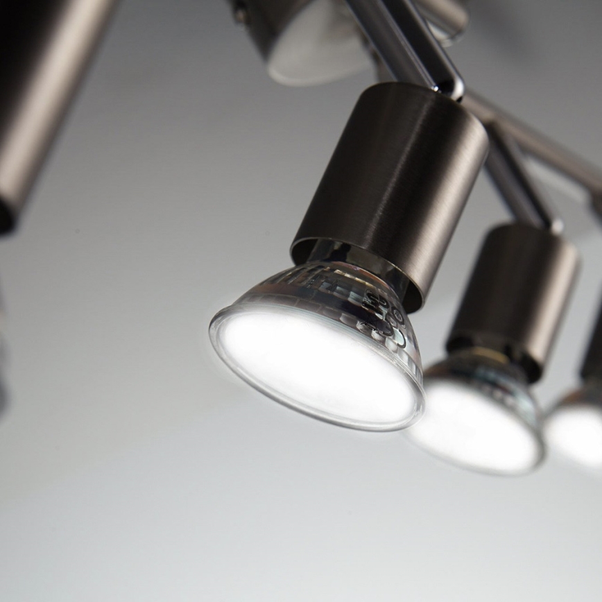 B.K.Licht BKL1024 - LED Reflektorska svjetiljka ESENTIALS 4xGU10/3W/230V 3000K