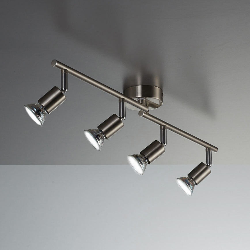 B.K.Licht BKL1024 - LED Reflektorska svjetiljka ESENTIALS 4xGU10/3W/230V 3000K