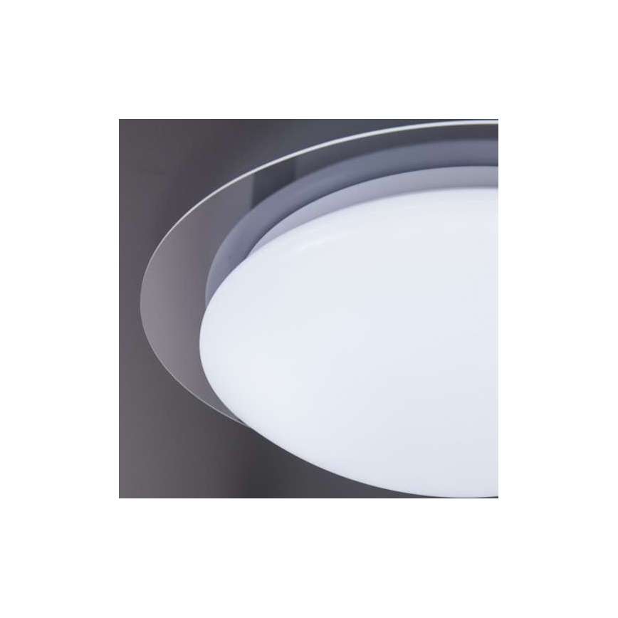 B.K.Licht BKL1025 - LED RGB Prigušiva stropna svjetiljka za kupaonicu ASKELLA LED/12W/230V IP44 + daljinsko upravljanje