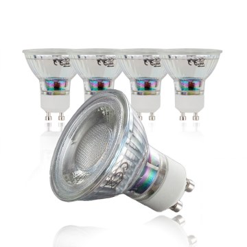 B.K.Licht - Komplet od 5 LED žarulja GU10/5W/230V 3000K