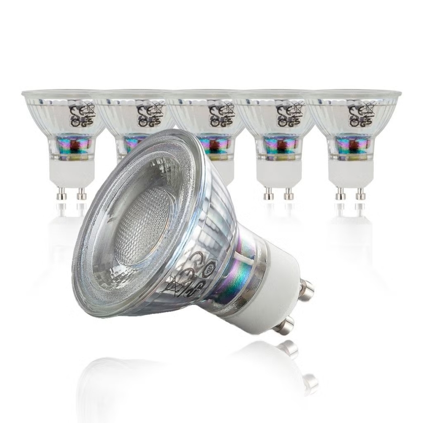 B.K.Licht - Set od 10 LED žarulja GU10/5W/230V 3000K