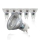 B.K.Licht - Set od 10 LED žarulja GU10/5W/230V 3000K