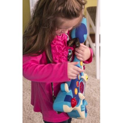B-Toys - Dječja električna gitara Psić Woofer 3xAA