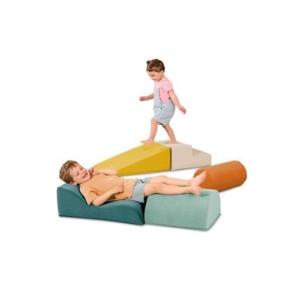 B-Toys - Dječje pjenaste kocke MAXI WONDERSHAPES 5 kom