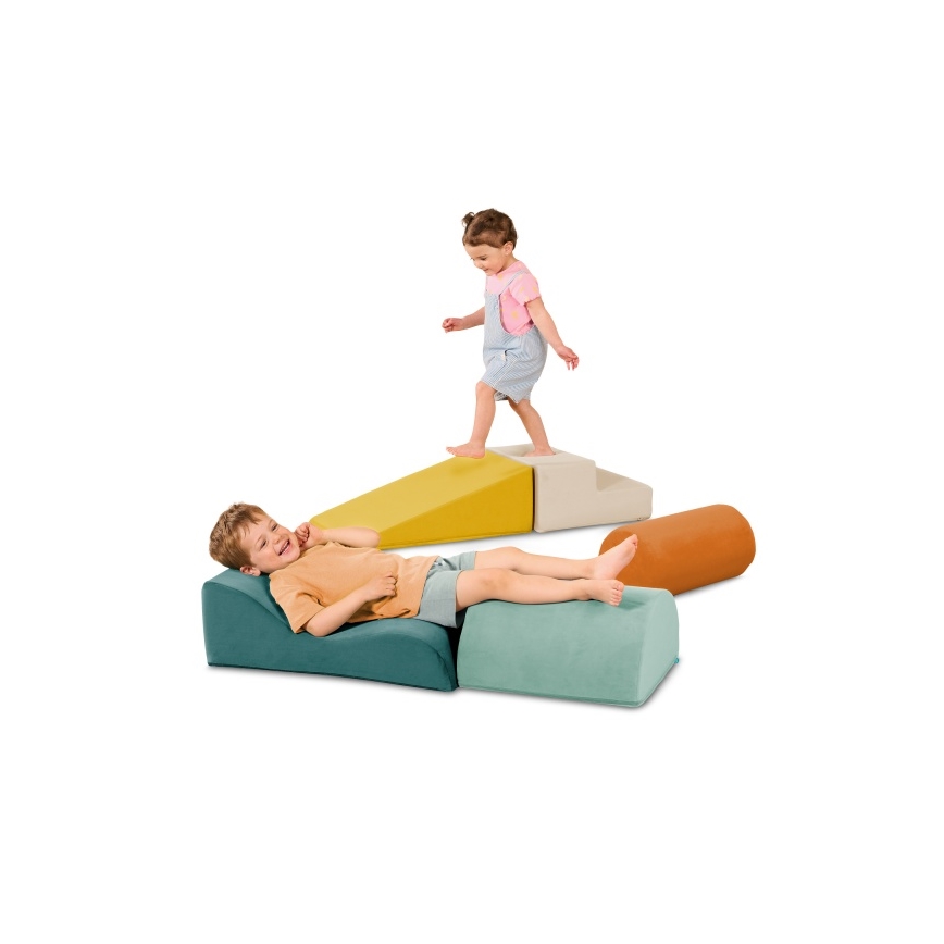 B-Toys - Dječje pjenaste kocke MAXI WONDERSHAPES 5 kom
