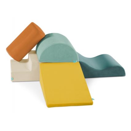 B-Toys - Dječje pjenaste kocke MAXI WONDERSHAPES 5 kom