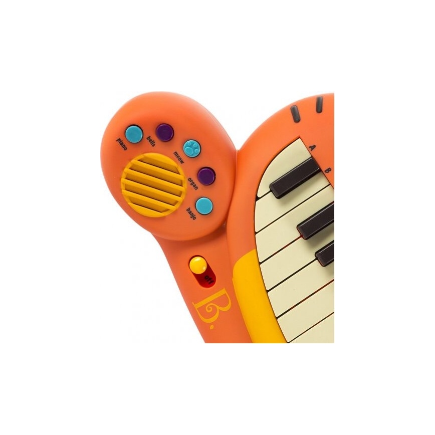 B-Toys - Dječji klavir s mikrofonom Mačka 4xAA