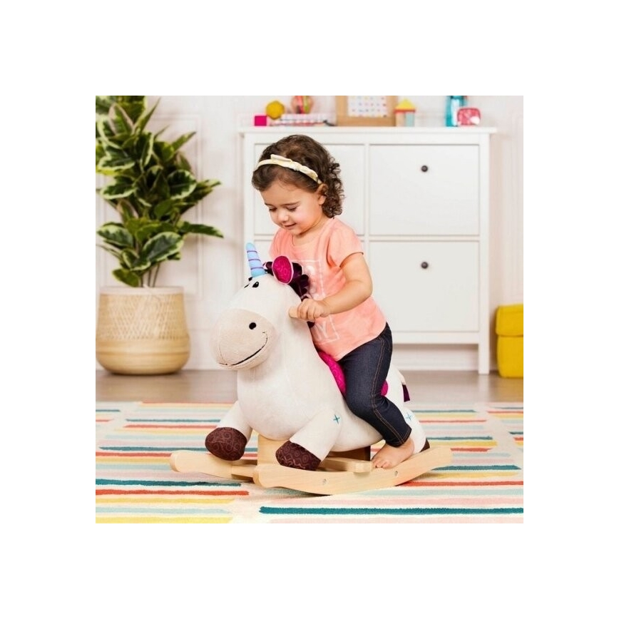 B-Toys - Ljuljački jednorog DILLY DALLY topola