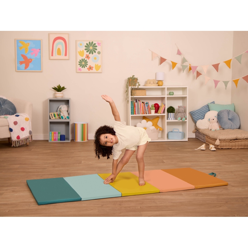 B-Toys - Pjenasta sklopiva podloga WONDERTUMBLE 72x175 cm