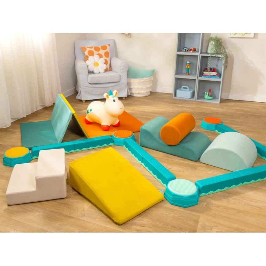 B-Toys - Pjenaste kocke za djecu WONDERSHAPES, set od 3 kom