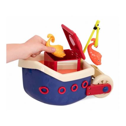 B-Toys - Set igračaka za kupku RIBA & PRSKANJE