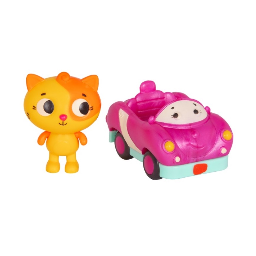 B-Toys - Svijetleći autići s melodijom 3xAG13