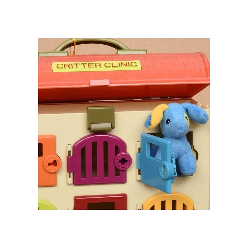 B-Toys - Veterinarski set za igru Critter Clinic
