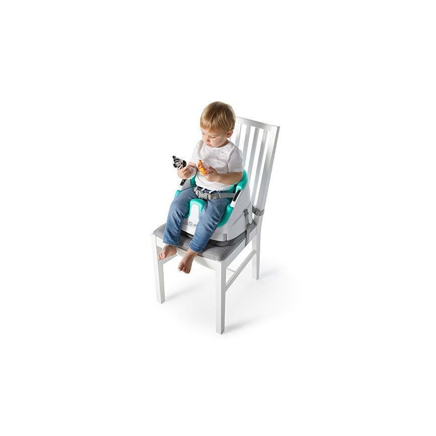 Baby Einstein - Booster za stolicu s 2 igračke 2u1 DINE&DISCOVER