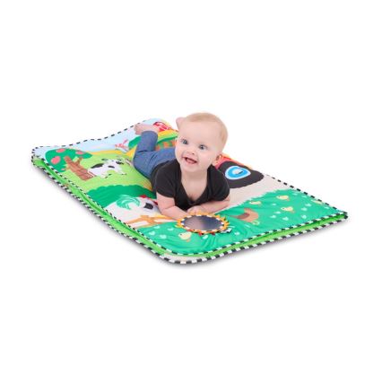 Baby Einstein - Dječja deka za igru BUSY BARNYARD 4xAA