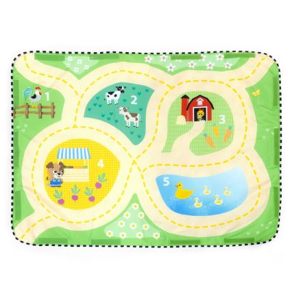 Baby Einstein - Dječja deka za igru BUSY BARNYARD 4xAA