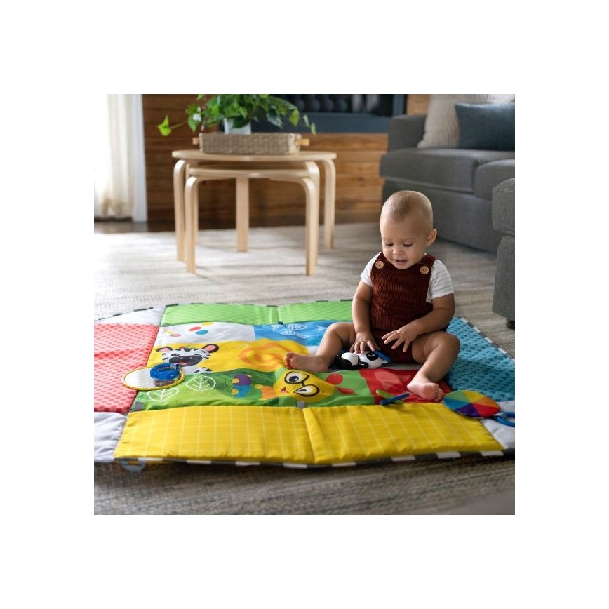 Baby Einstein - Dječja dekica za igru 5u1 PATCH'S COLOR PLAYSPACE 3xAAA